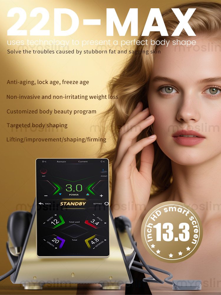 Face Lifting 2 In 1 22d Max Skin Tightening With Face Body Tightening Function Professional Spa Equipment