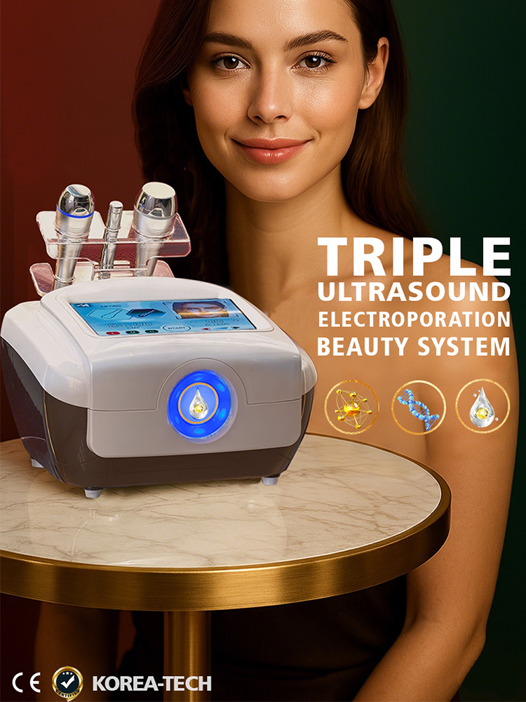 Cavitation Machine Ultrasonic Skin Scrubber Deep Face Cleaning Freckle Beauty Instrument Electroporation