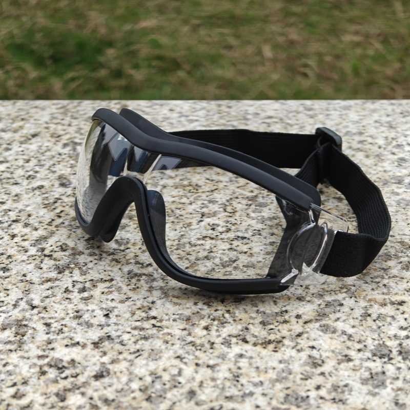 Childrens Goggles Reinforced Hd Windproof Sandproof Dustproof Transparent Protective Glasses Labor Protection Goggles Protective Eye Mask H251015
