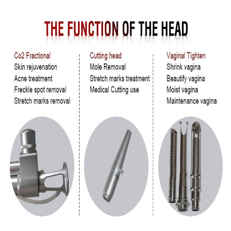High quality Vertical Co2 Fractional Beauty Machine for Skin Rejuvenation and Scar and Acne Repair Anti-Wrinkle and Shrink Pores