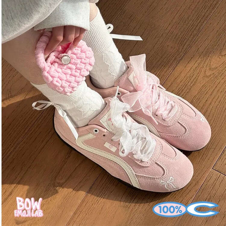 Red Dexun for Women 2025 New Spring Summer Versatile Sports Casual Racing Soft Sole Forrest Gump Shoes 07