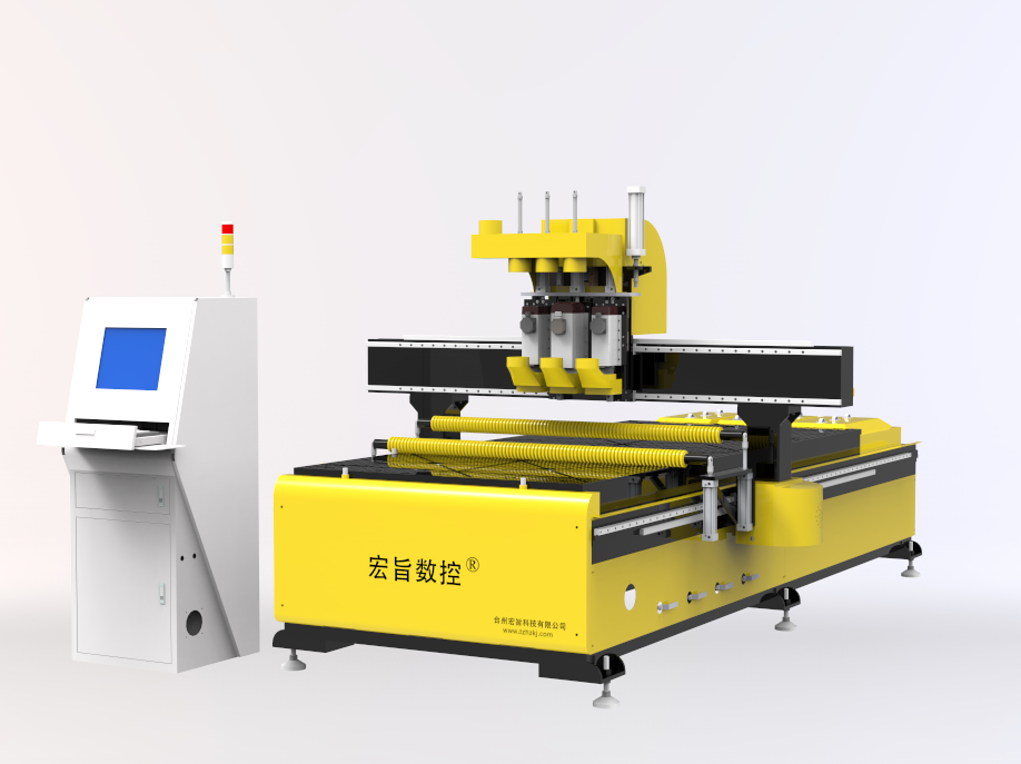 Three-process and four-process machining center integrated equipment hot-sale products