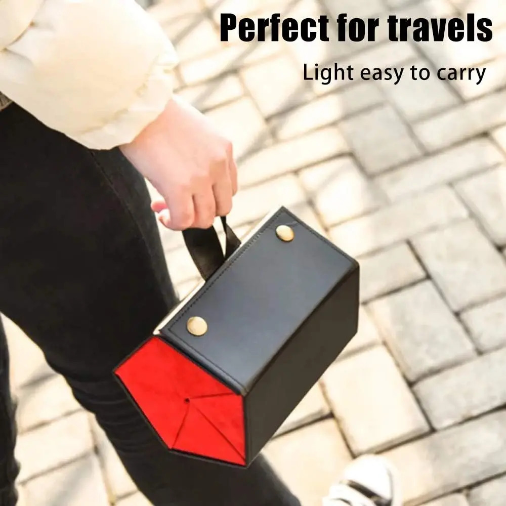 Sunglass Eyeglass Organizer Collector 5 slot PU Eyeglasses Storage Case Box Multiple Hanging Eyewear Display 251009