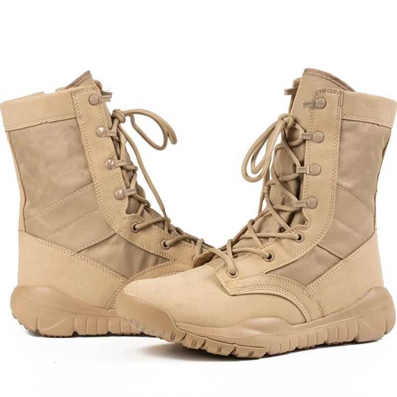 Autumn Breathab Men Women Army Boots Military Tactical Airsoft Paintball Boots Side Zipper Ma Desert Combat Ank Boots Y251015
