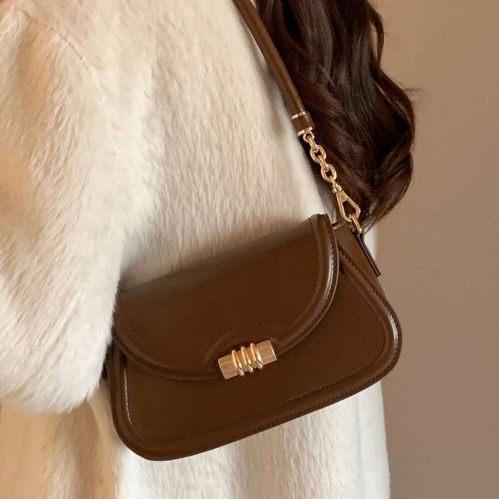 2025 New French - Style High - end Designer Underarm Saddle Bag for Women - Versatile and Exquisite Single Shoulder Bag
