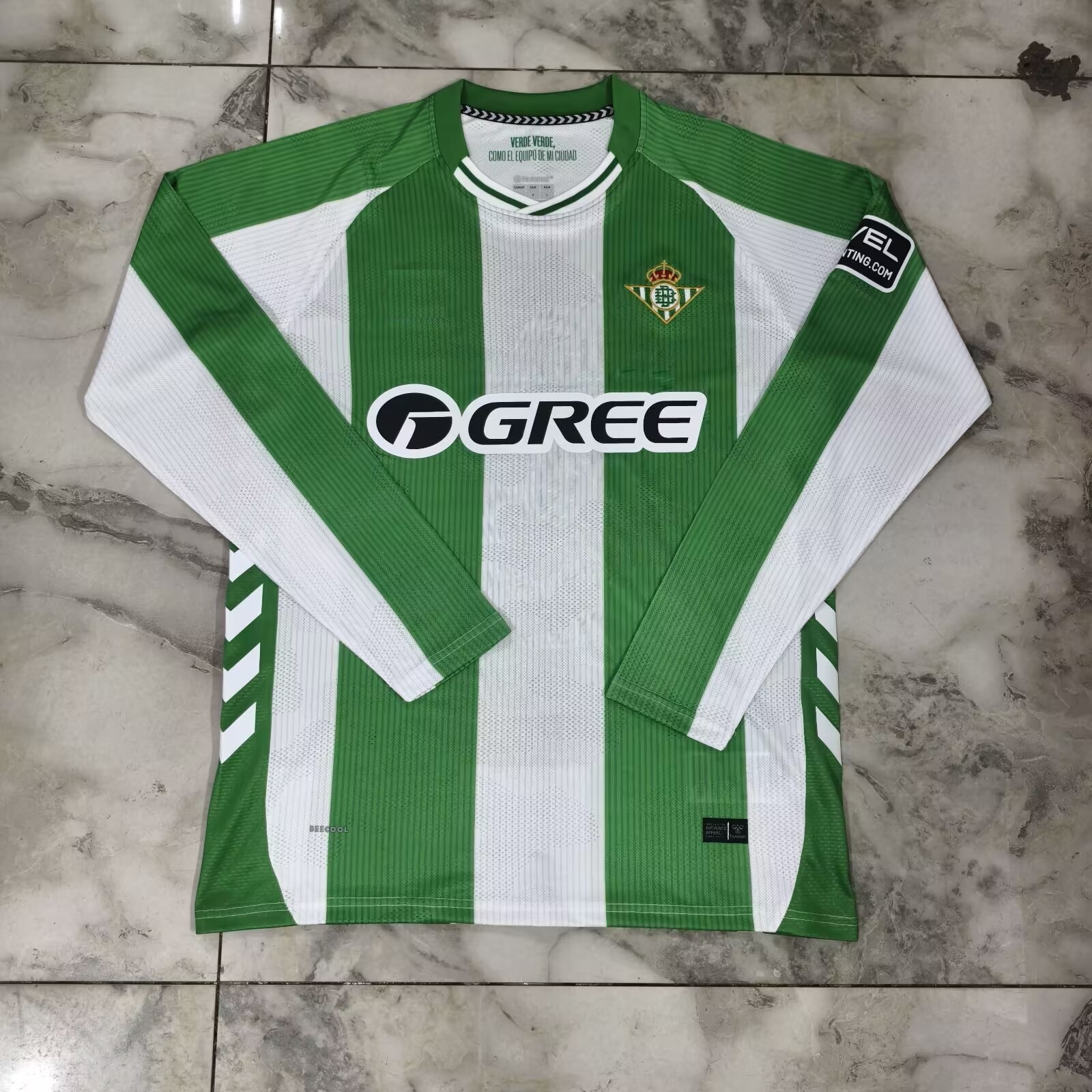 25 26 Real Betis Home Soccer Long Sleeve Jersey C.HERNANDEZ ISCO 2025 2026 LO CELSO BARTRA BAKAMBU EZ ABDE MARC ROCA Football Shirts gifts ADRIAN Men Uniforms