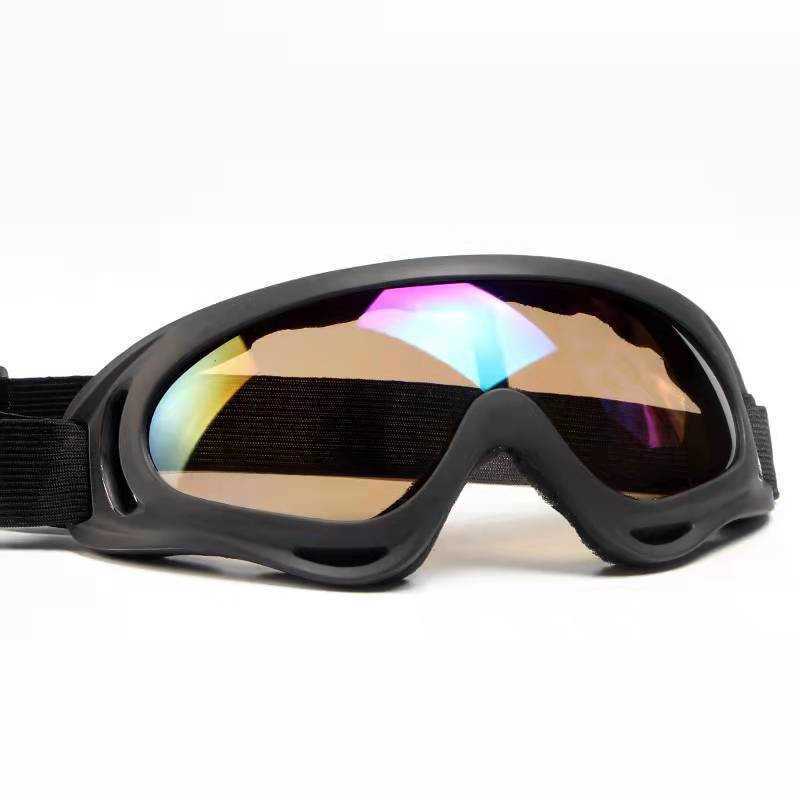 X400 Glasses Color Frame Multicolor Ski Glasses Motorcycle Goggles Labor Protection Goggles Adult Goggles H251015