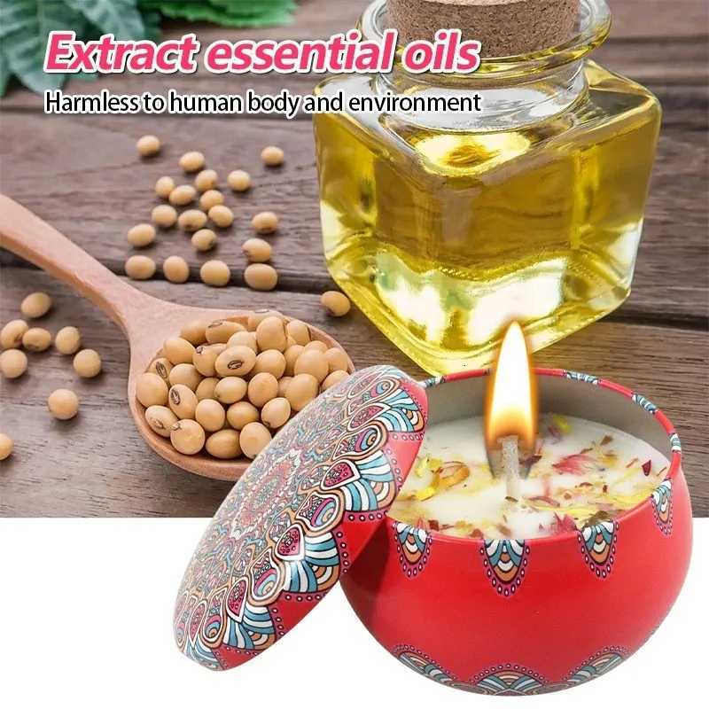 Scented Candle Handmade Natural Soy Aromatherapy Fragrance BirthdayNew YearTeacher DayChristmasParty Mothers Day Gift C251015