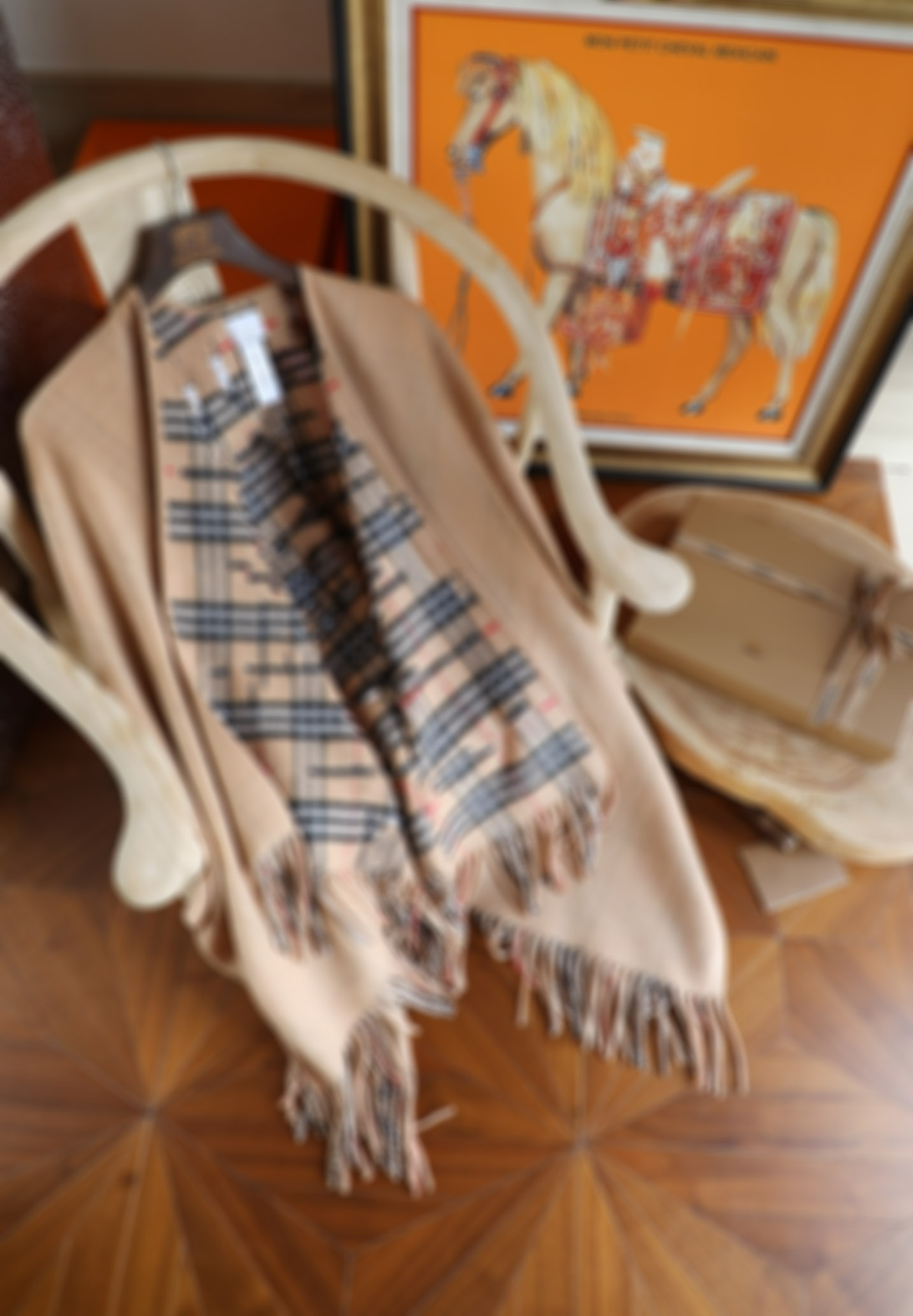 BBR designer Cashmere cloak shawl Designer shawl 100% Cashmere hooded double-sided two-color women Cashmere shawl, women cashmere felt coat Christmas gift