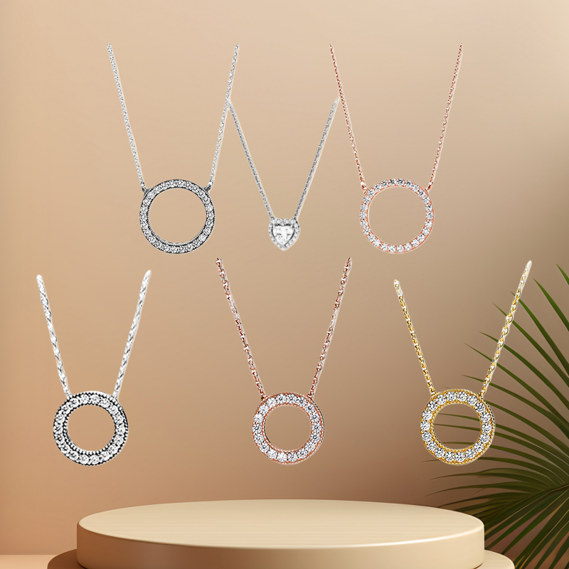 Designer necklace new diamond studded necklace for women necklace note pearl pendant necklace