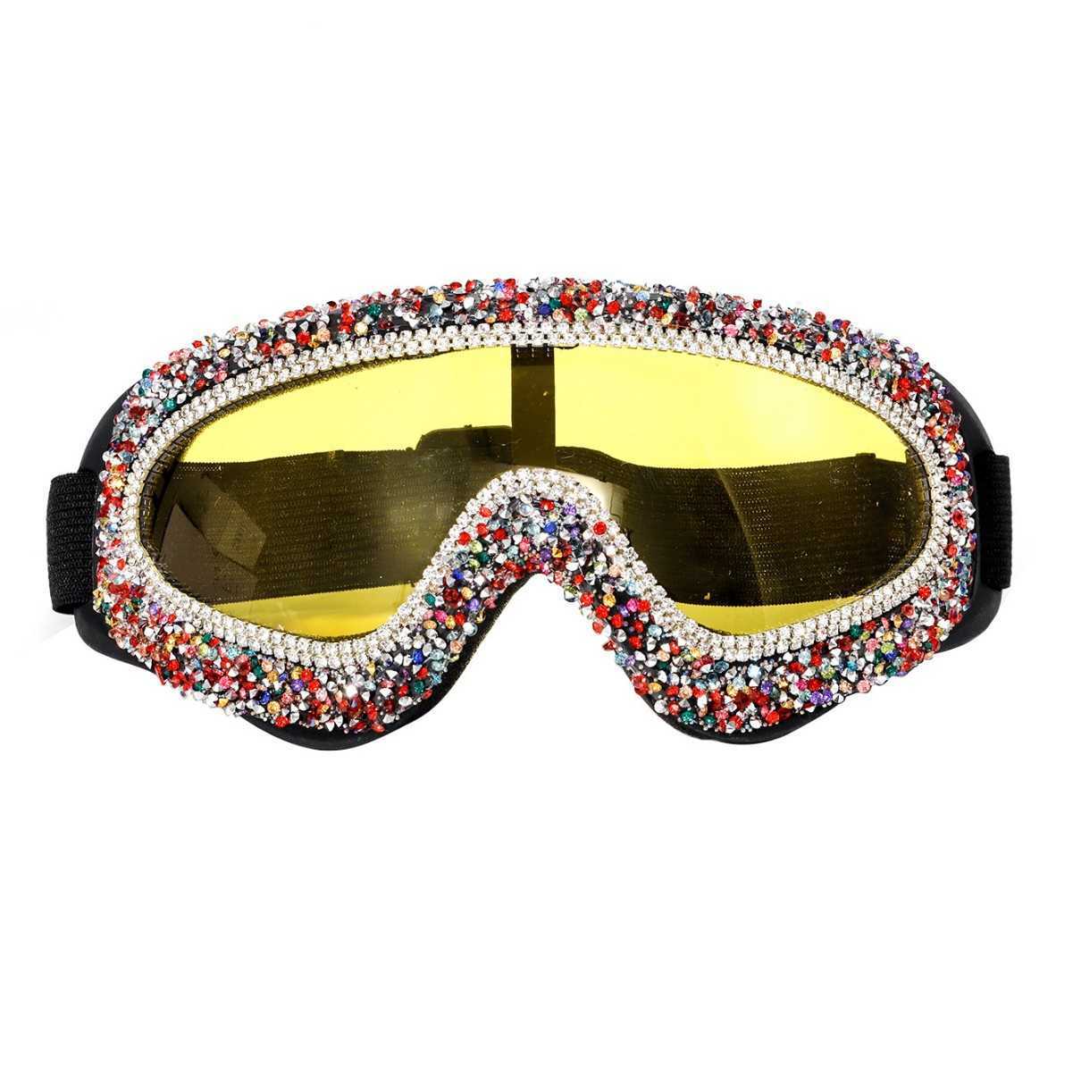 Outdoor Sports Cycling Sunglasses Large Frame Personality Dazzling Windproof Sunglasses H251015