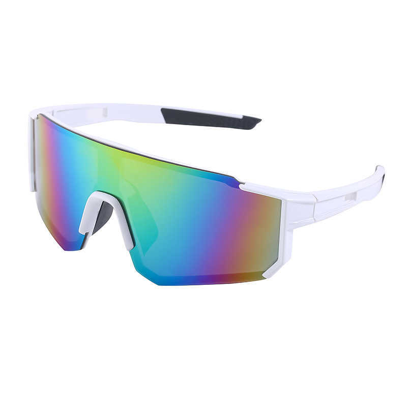 Cycling Goggles Colorful Outdoor Womens Onepiece Sunglasses Windproof Skiing Sports Sun Protection Sunglasses Mens Sunglasses H251015