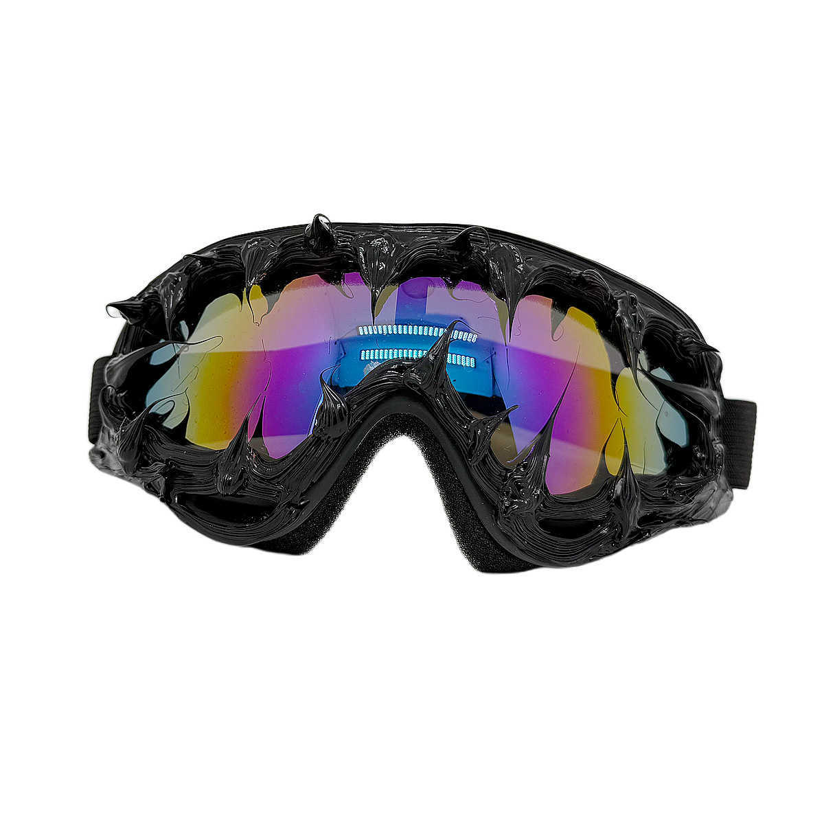 2025 New Gothic Dark Style Epoxy Goggles for Men and Women Unique Cool Theme Party Sunglasses H251015
