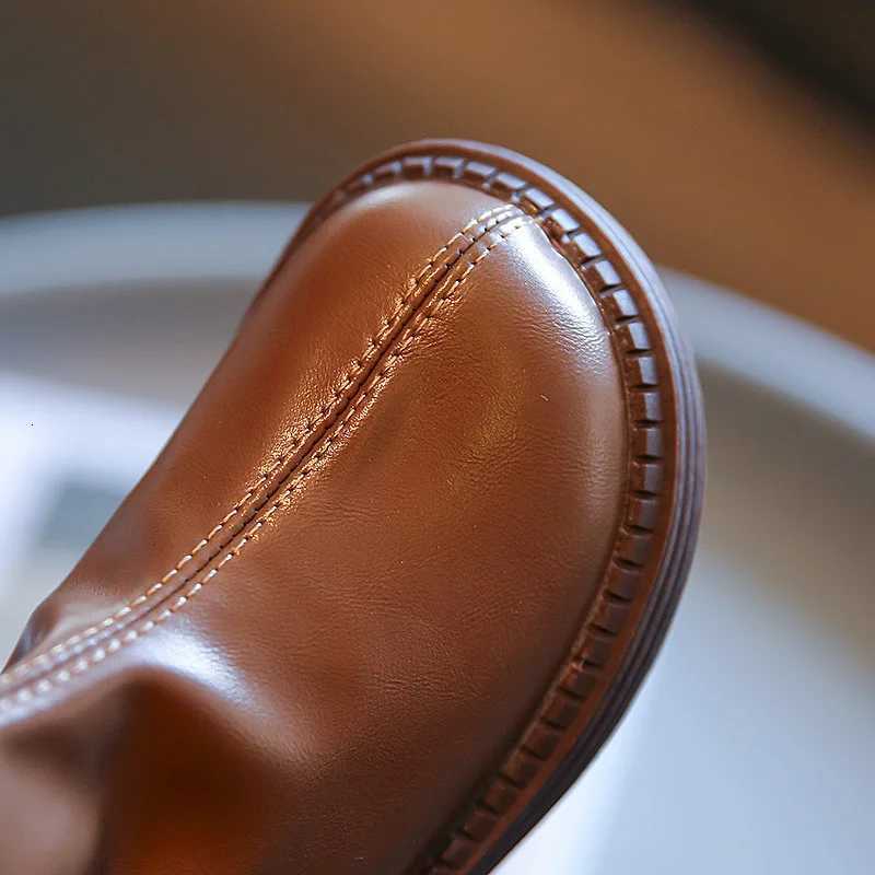 Knee Length Cool Shapes Children Shoes Kids Boots Spring Autumn Fashion High Top Party Student uniform Shoes Girl Sneaker I09064T251015