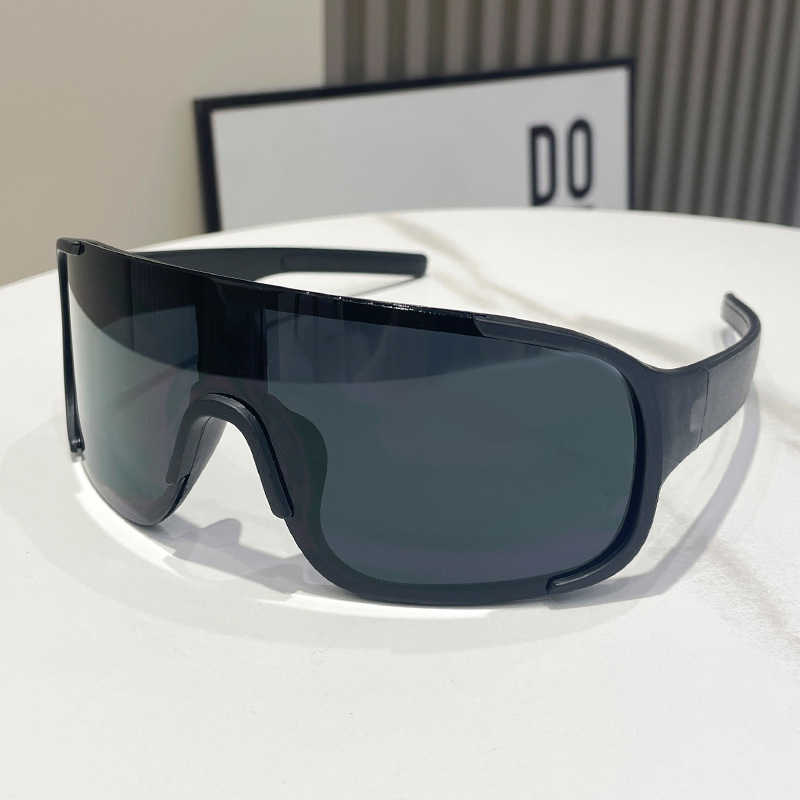New Large Frame Outdoor Cycling Glasses Sports Fashion Glasses Mountaineering Skiing Goggles Windproof Sunglasses H251015
