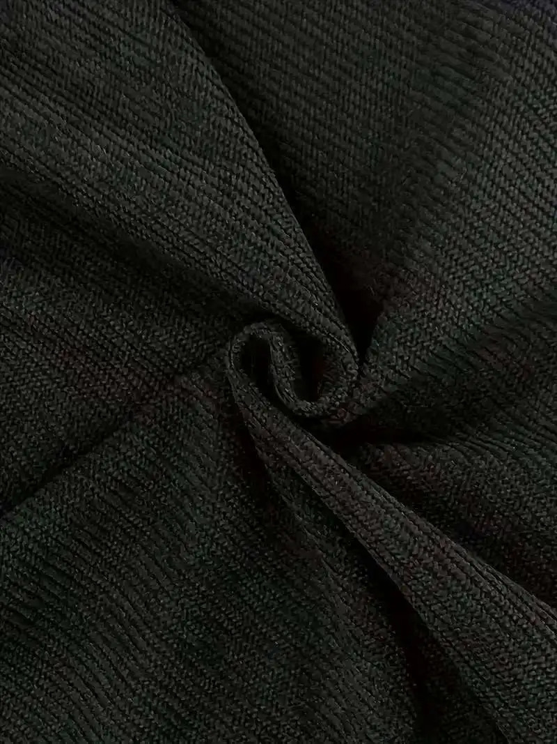 Mens corduroy loose European size hanging multifunctional casual straight leg pants suitable for daily travel 251013