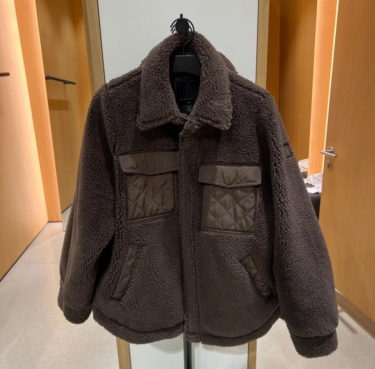 ALWinter Autumn Mid-Length Versatile Minimalist Stylish Warm Lamb Wool Outdoor Sports Jacket dfyn jacket gym clothing women Yoga Warm Coat