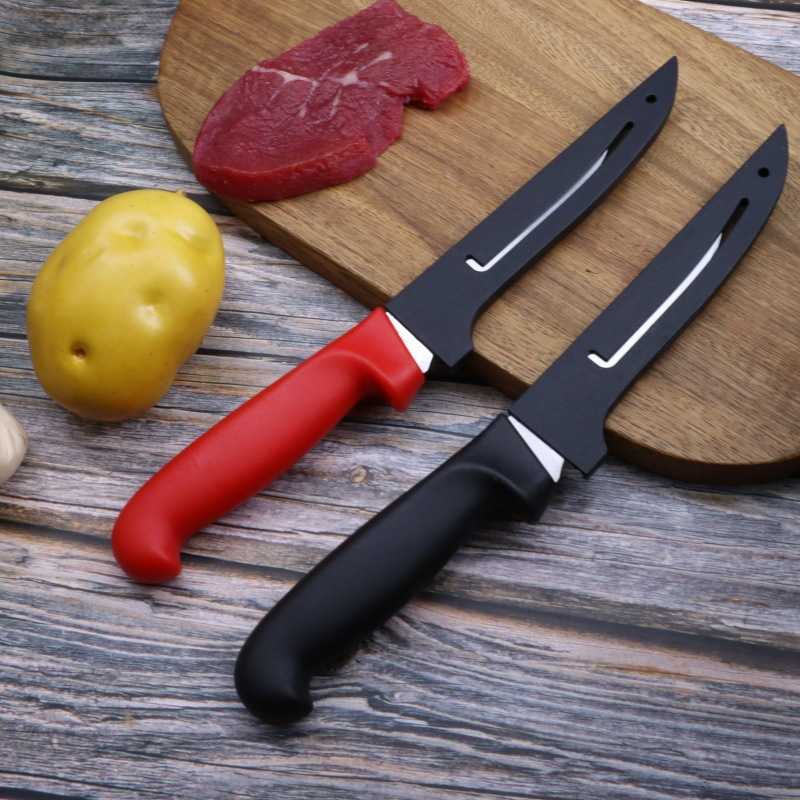Pig Butchering Boning Knife Forged Commercial Slaughter Knife Special Handmade Hammered Pointed Knife Beef Sheep Cutting Knife Meat Cutting Knife H251