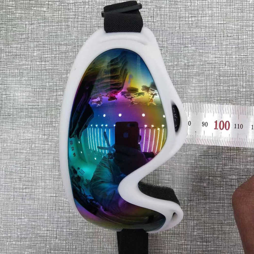 X400 White Childrens Ski Goggles Motorcycle Goggles Skiing Glasses Labor Protection Glasses for Men and Women H251015