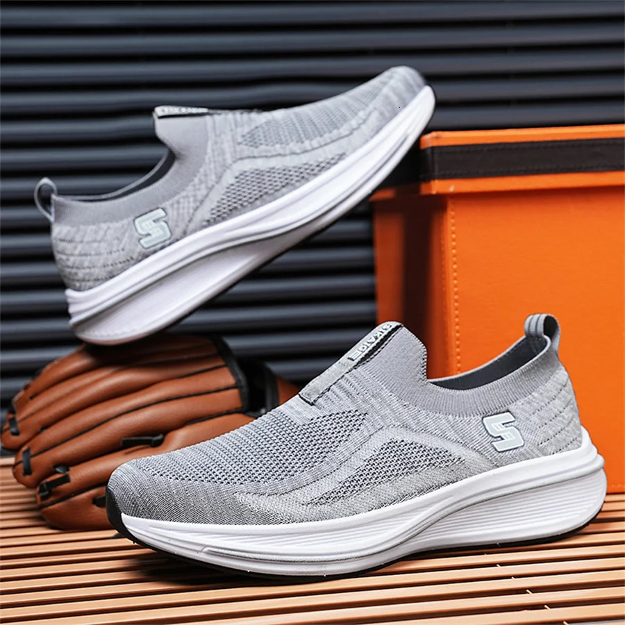 Mens Running Shoes Breathable Mesh Lightweight Cushioning Comfortable Outdoor Daily Casual Sports Shoes for Men 251013