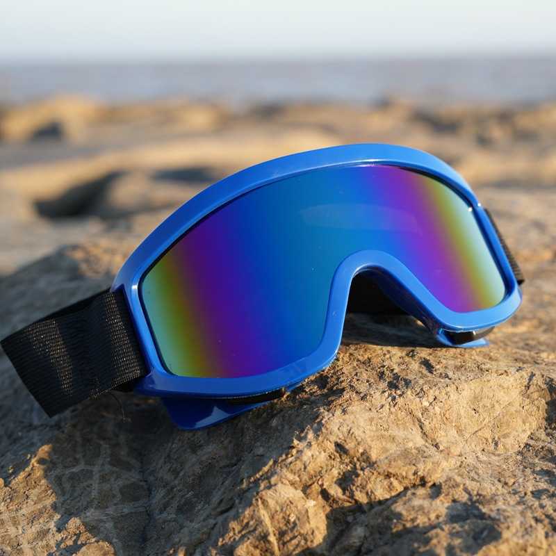 New Outdoor Uv Protection Mountaineering Colorful Windproof Glasses Motorcycle Riding Skiing Sunglasses H251015