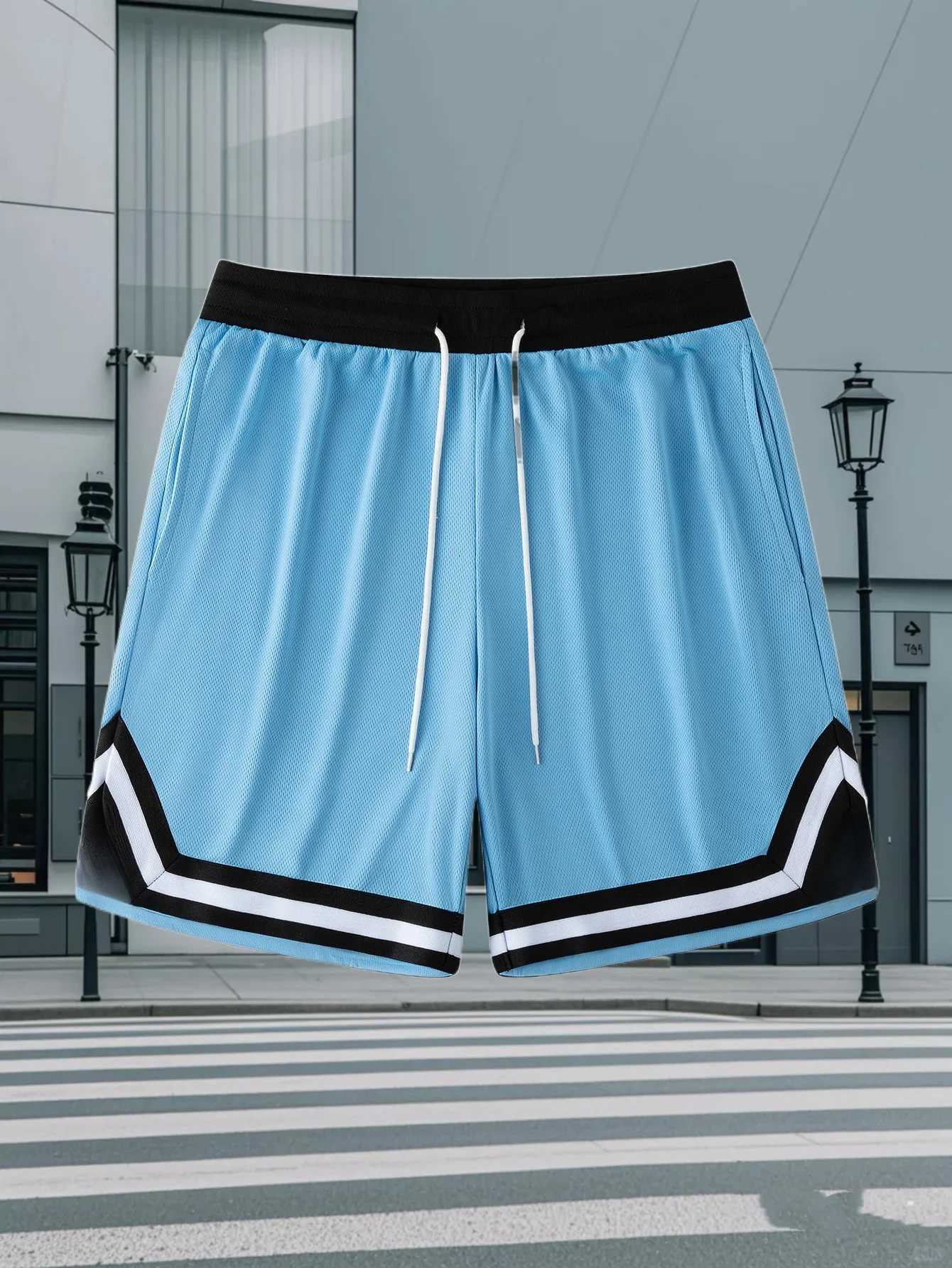 2526 Summer New Mens Sports Fitness Shorts Men Basketball Game Training Running Casual Loose QuickDrying FivePoint PantsT251015