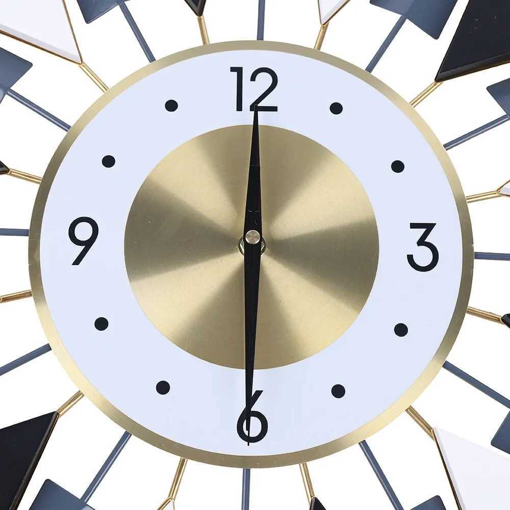236 Inch Modern Large Decorative Wall Clock Silent Non TickingRetro Star VWall Clock DecorBattery Operated Sun Wall Clock C251015