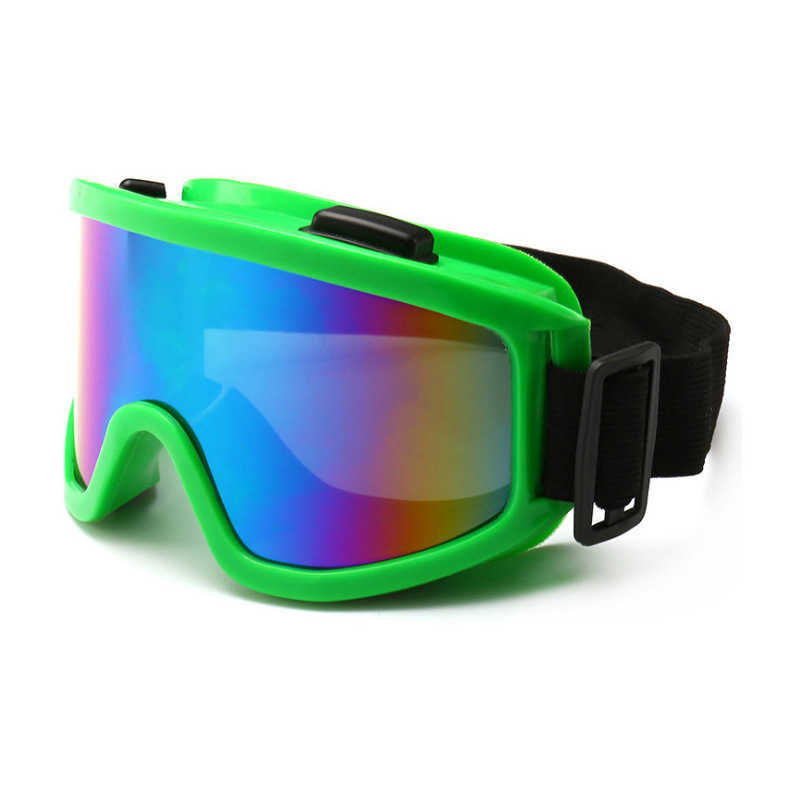Outdoor Mens and Womens Windscreens Riding Motorcycles Sports Glasses Color Films Windscreens Sand Fans Ski Glasses H251015