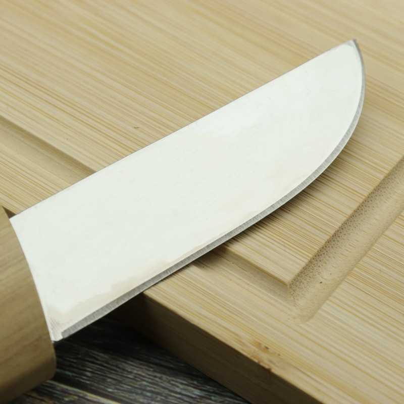 Stainless Steel Fruit Knife Style Small Chubby Knife Peeling Multipurpose Small Knife Outdoor Portable Meat Knife Household Fruit Knife H251015