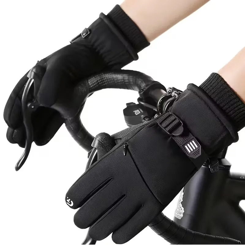 MuqiNush Winter Gloves Full Finger Windproof Cold Resistant Ski Snowboard Touchscreen Compatible Outdoor Sports Hiking Running 251011