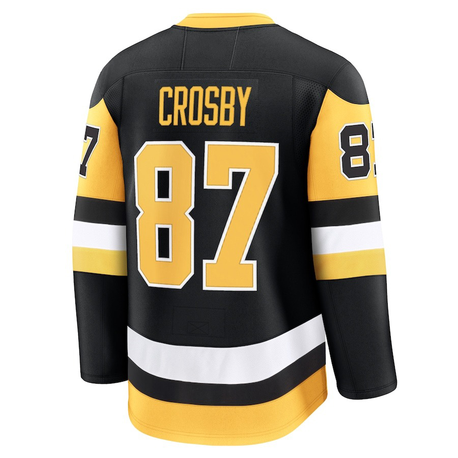 2025 New hockey Erik Karlsson #58 penguin jersey Kris Letang A #87 Sidney Crosby pittsburgh Hockey Jerseys