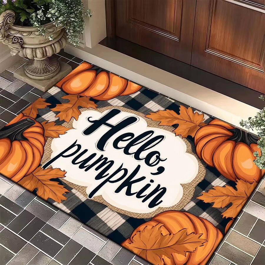 Bath Mat, Bathroom Rugs Non Slip Washable Thin Absorbent Quick Dry Bath Mat Fits Under Door Bathroom Floor Mat Perfect for Bath 202510009