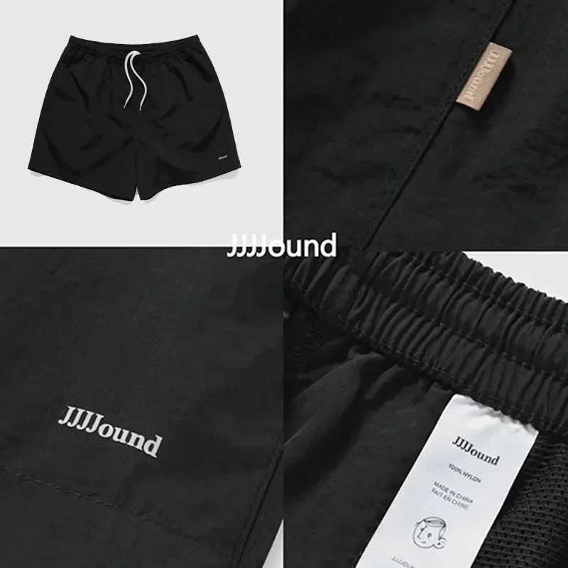JJJJOUND joint nylon solid color classic quickdrying shorts drawstring loose sports beach pants men and women couple trendT251015