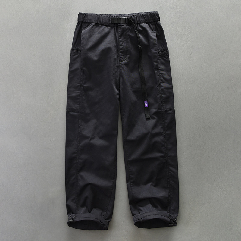 Designer Men's Pants Loose Straight Sweatpants Thin Function Adjustable Belt Elasticity Trousers Men Women Casual Hem Drawstring