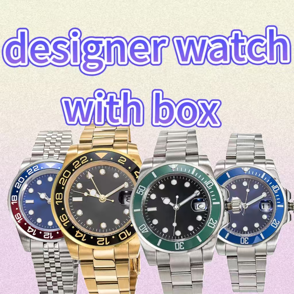 watch luxury designer mens watch 41mm watches men mechanical automatic luminous sapphire wristwatches Montre de luxe relojes with box