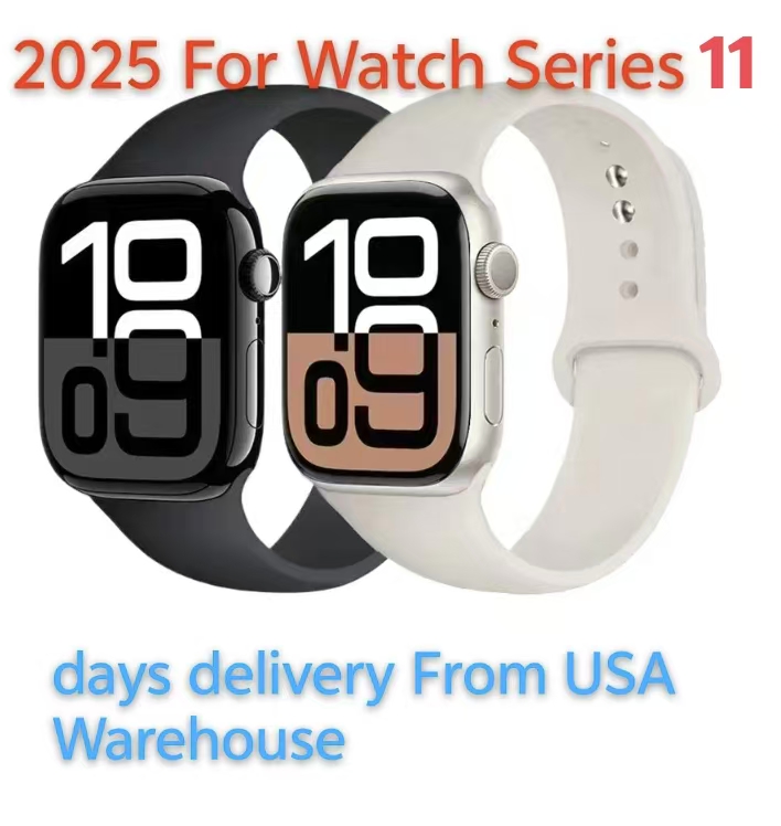 2025 New Smart Watch S11 Apple Watch iWatch Ultra3 Series 10 45MM 49MM Men's and Women's Watch Bluetooth Call Bracelet Wireless Multi-Function