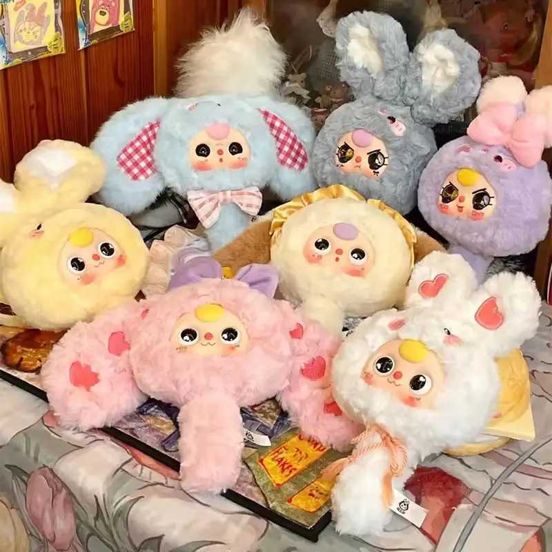 Baby Three Magic Mirror Series Blind Box Plush Toy Doll Makeup Mirror Ornament Anime Peripheral Mysterious Box Practical Gifts Y251015