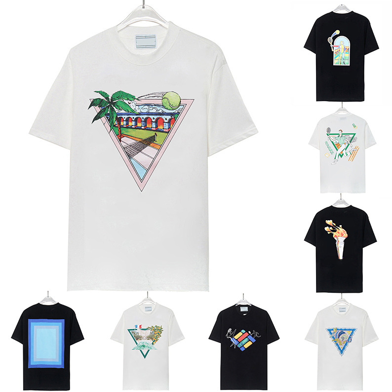 20ss Summer Mens Designer T Shirt and Women Tshirts Loose Shorts Sleeves Tees Apparel Fashion Luxurys Tshirts Street Polos Clothes Clothing Tops Size S-2XL