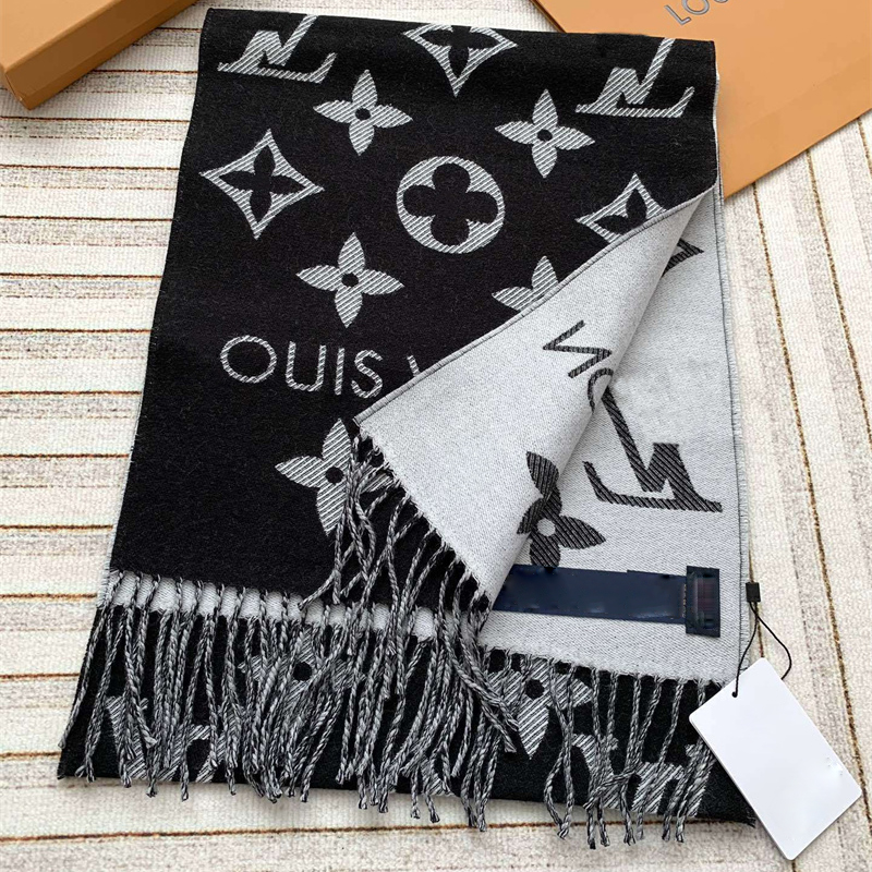 Designer scarf womens wool warm scarf top quality cashmere mens luxury scarf soft premium comfortable fabric classic lettering fashion neck scarf