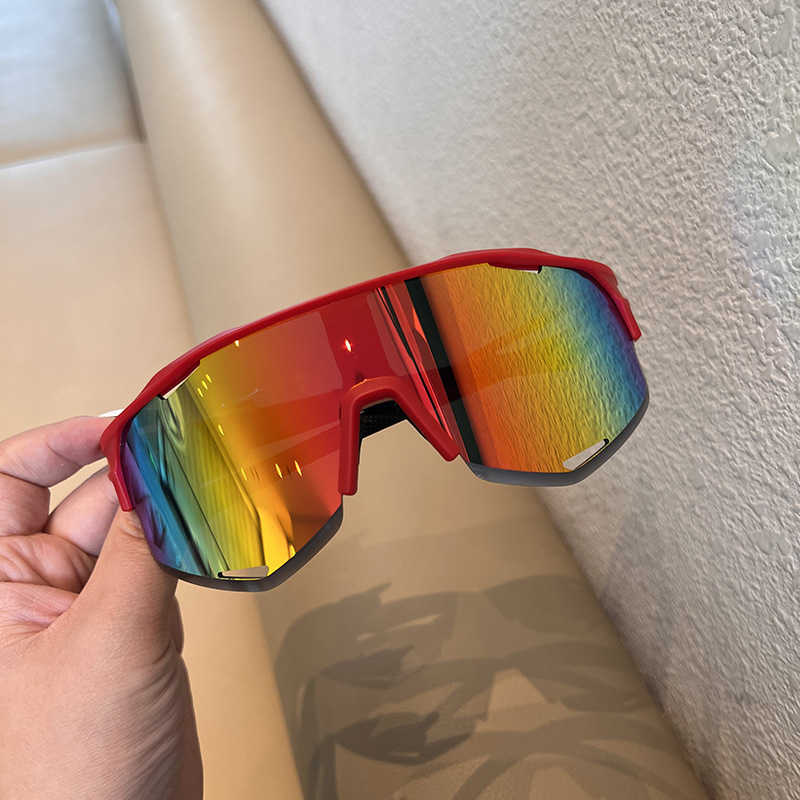 Outdoor Sports Cycling Glasses Sunglasses for Men Fashion Colorful Goggles Mountain Bike Windproof Glasses Trendy for Women H251015