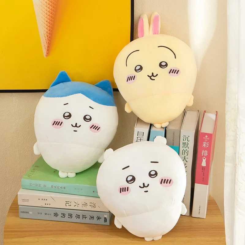 50cm Usagi Doll Chiikawa Cartoon Plush Toy Hachiware Plush Doll High Quality Oversized Pillow Girl Birthday Gift Super Cute W251114
