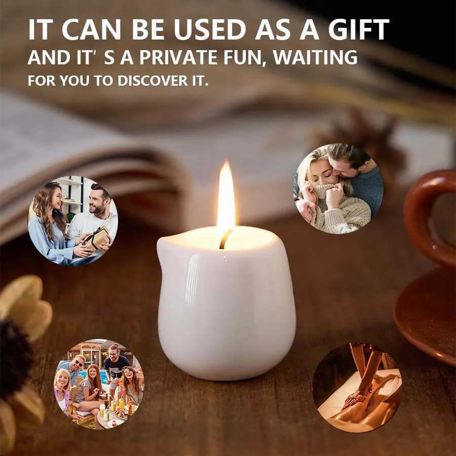 Fruity Scent low heat Massage Oil Candle Ultra Hydrating Body Care with Coconut wax Oil 169 oz home decor Valentines C251015