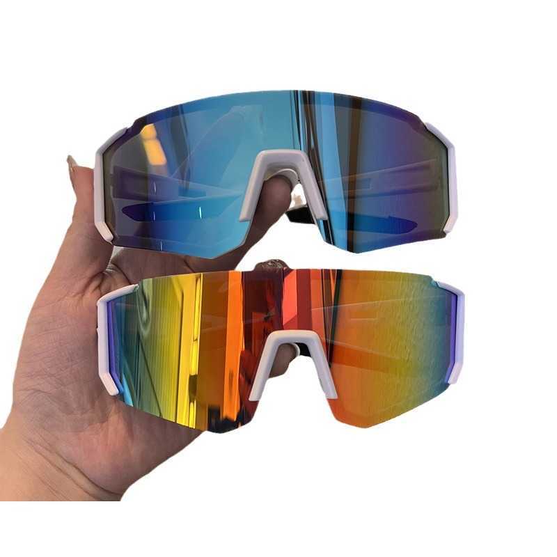 Style Square Large Sunglasses for Men Cycling Sunglasses for Women Outdoor Sports Bicycle Electric Bike Windproof Glasses Trendy H251015