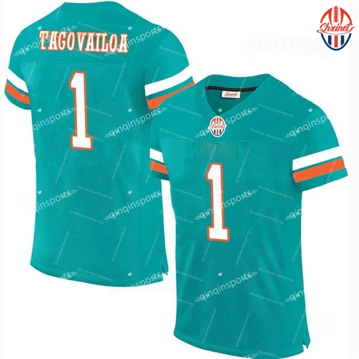 Custom Football Jerseys All ed 15 Mahomes 87 Kelce Tagovailoa 97 Idan 1 Stefon 90 Men/Youth