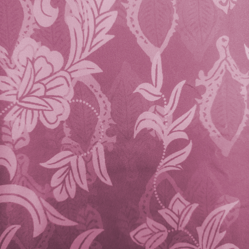 V-neck Casual Office Maxi Dress Made of Soft Milk Silk Fabric - Featuring Distinctive Print & Perfect Fit for Plus Sizes-CF50686