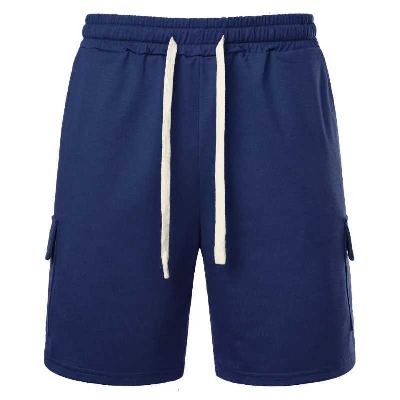 Summer Mens Solid Color Cargo Shorts with Pockets Lightweight Casual Outdoor Hiking Golf Work Shorts Men StreetwearT251015