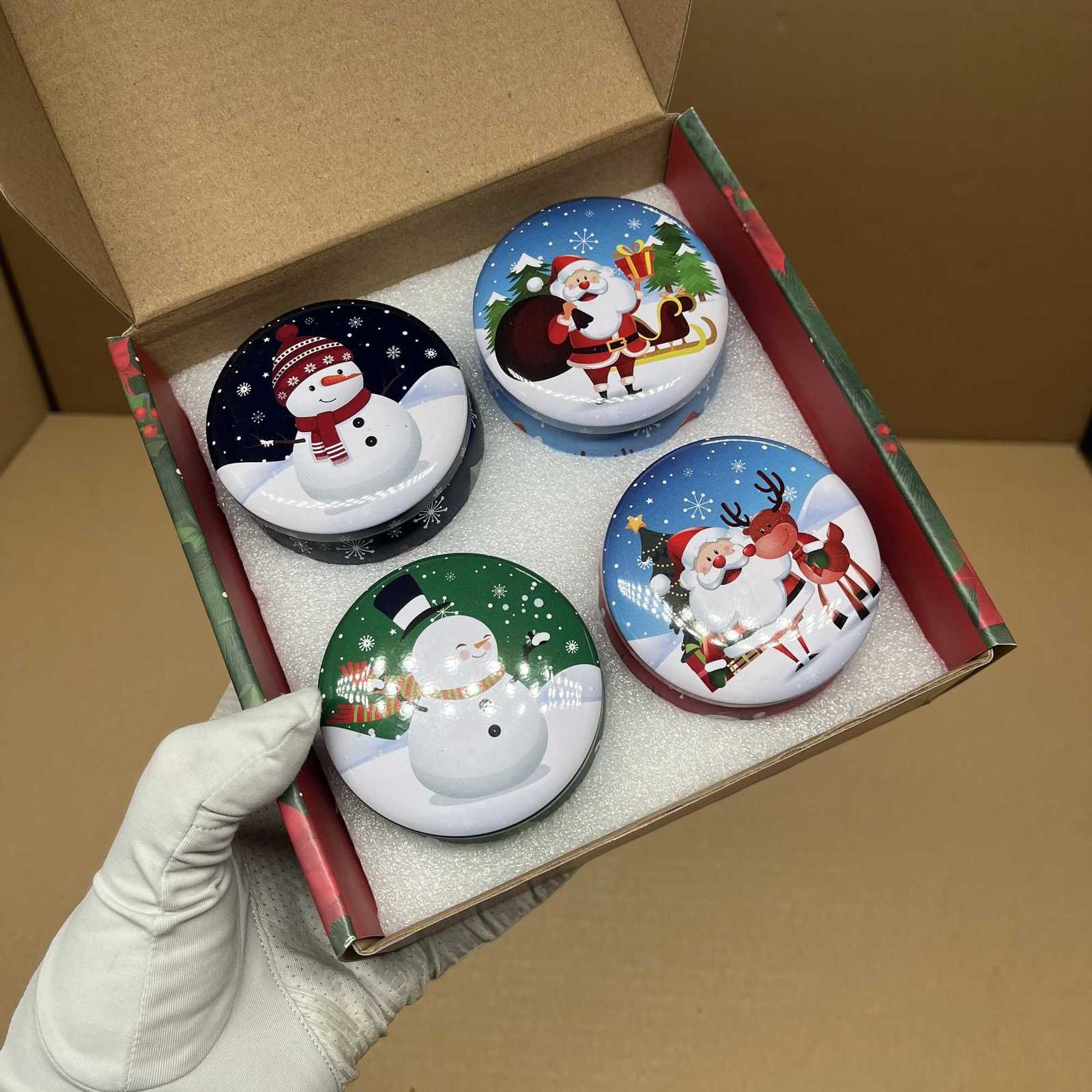 Best Christmas Gift Soy Wax Creative Nordic Home Fragrance Aromatherapy Candle Scented Candle C251015