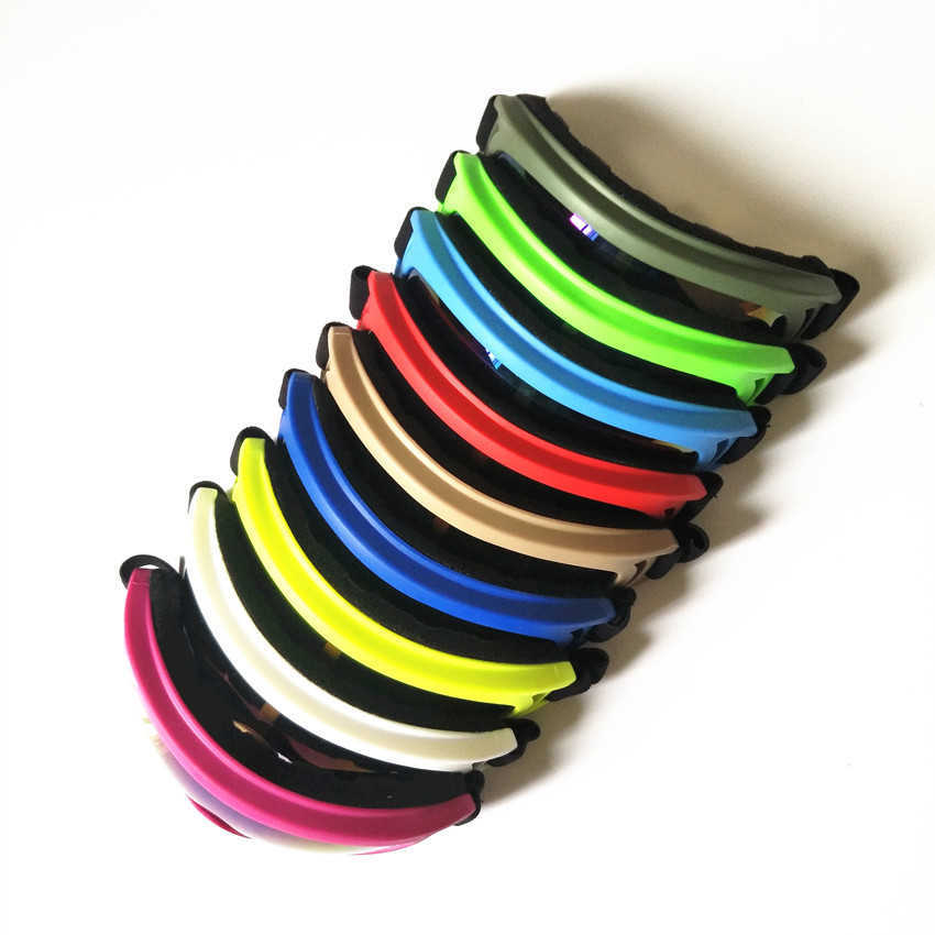 Colorful Outdoor Sports Riding Glasses Motorcycle Windproof Goggles X400 Windproof Glasses Mountaineering Skiing Glasses H251015