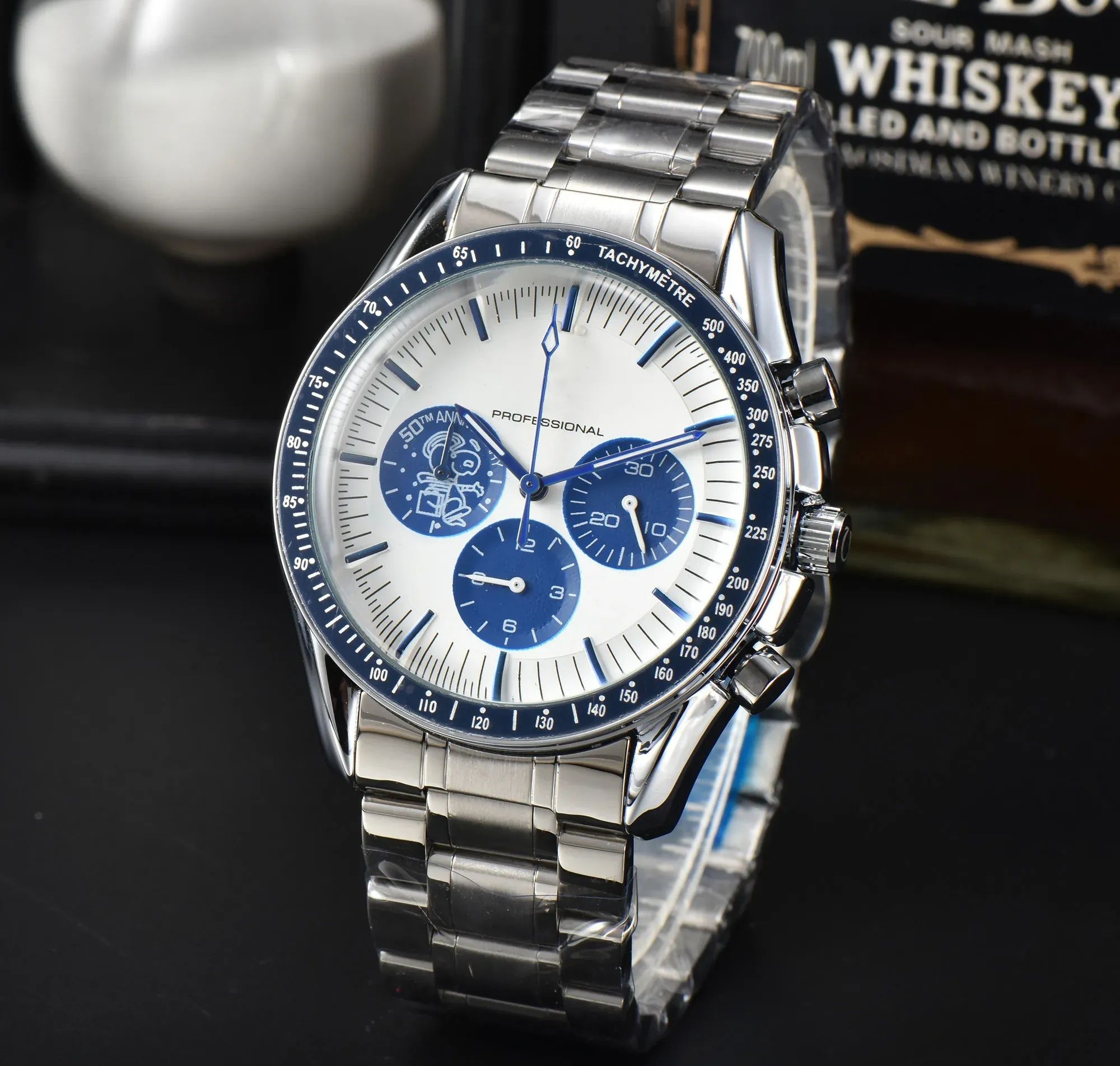 Aaaaa Orologio Da Uomo Orologi Da Polso In Acciaio Inossidabile Per Uomo Orolog…