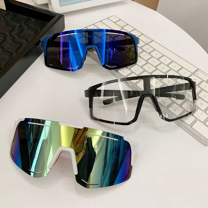 New Colorful Cycling Mountaineering Sports Sunglasses Cycling Goggles Ski Goggles Driving Uv Protection Sunglasses H251015